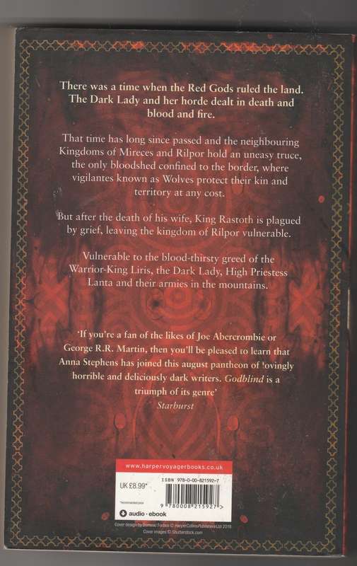 Godblind: The red Gods are rising - Anna Stephens