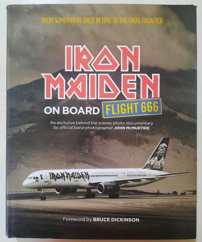 Iron Maiden on board flight 666