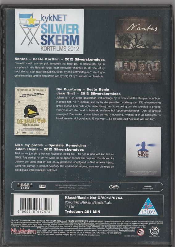 Silwerskermfees - Kortfilms 2012