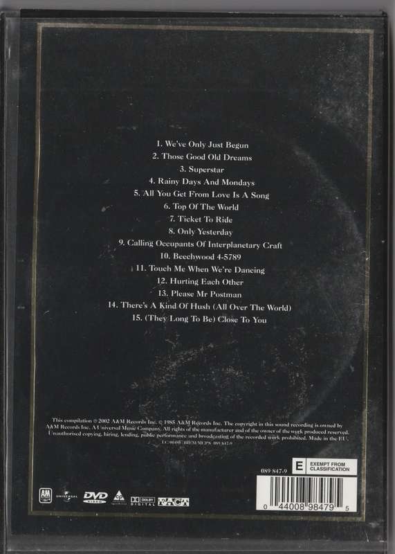 Carpenters Gold - Greatest hits
