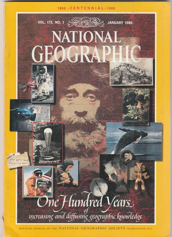 National Geographic January 1988