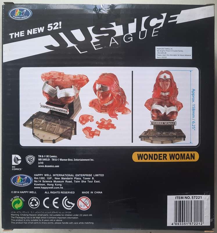 Justice League 3D Wonder Woman Puzzle
