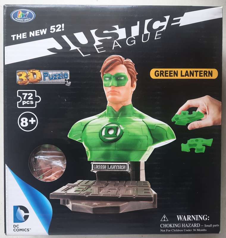 Justice League 3D Green Lantern Puzzle