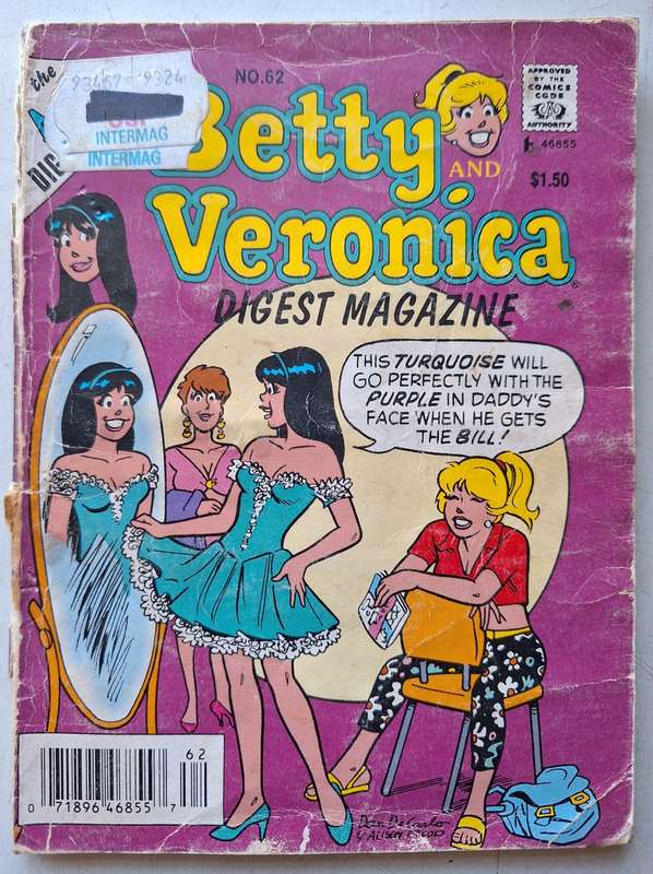 Betty and Veronica digest #62 (1993)