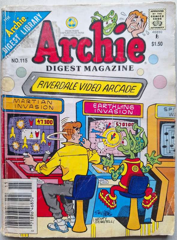 Archie digest magazine #115 (1992)