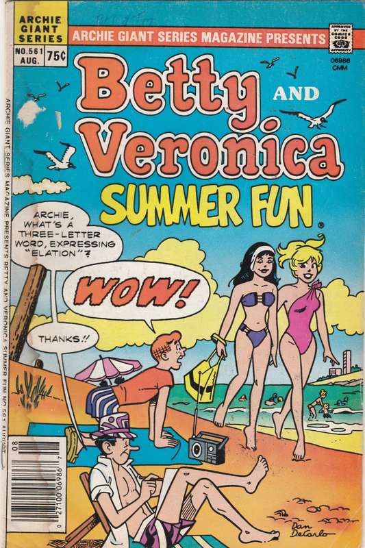 Betty and Veronica summer fun #561 (1986)