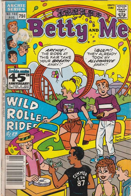 Betty and Me #160 (1987)
