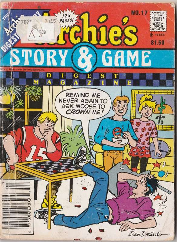 Archie & Friends story & game digest #17 (1990)