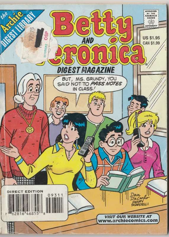 Betty and Veronica digest #93 (1998)