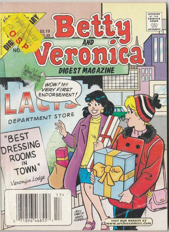 Betty and Veronica digest #117 (2001)