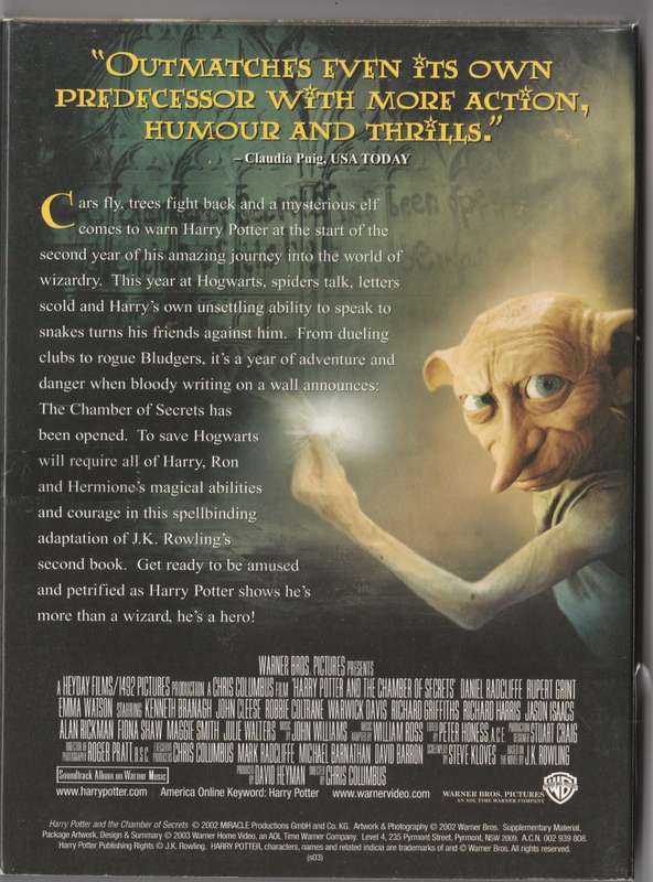 Harry Potter and the Chamber of Secrets