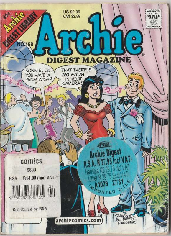 Archie digest #198 (2003)