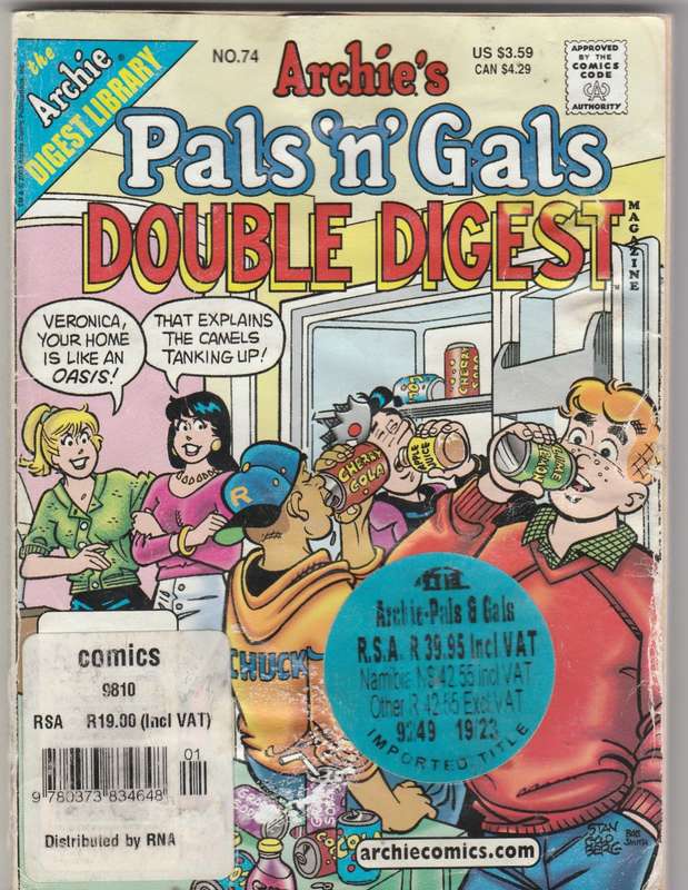 Archie`s pals `n` gals double digest #74 (2003)