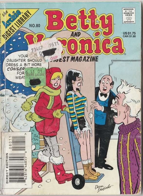 Betty and Veronica digest #80 (1996)