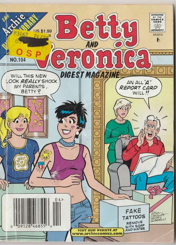 Betty and Veronica digest #104 (1999)