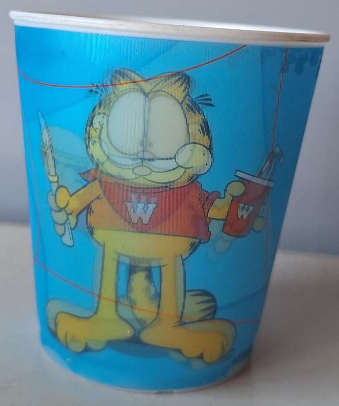 Wimpy Garfield kids cup (4 cups)