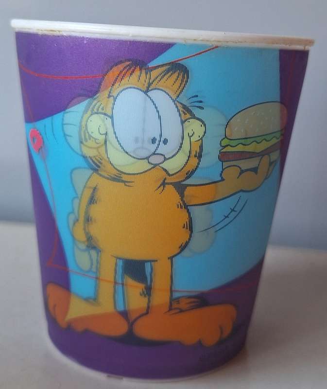 Wimpy Garfield kids cup (4 cups)