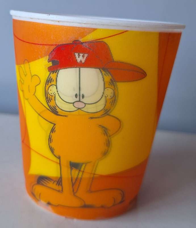Wimpy Garfield kids cup (4 cups)