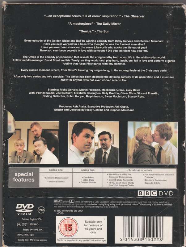 BBC The Office season one & two