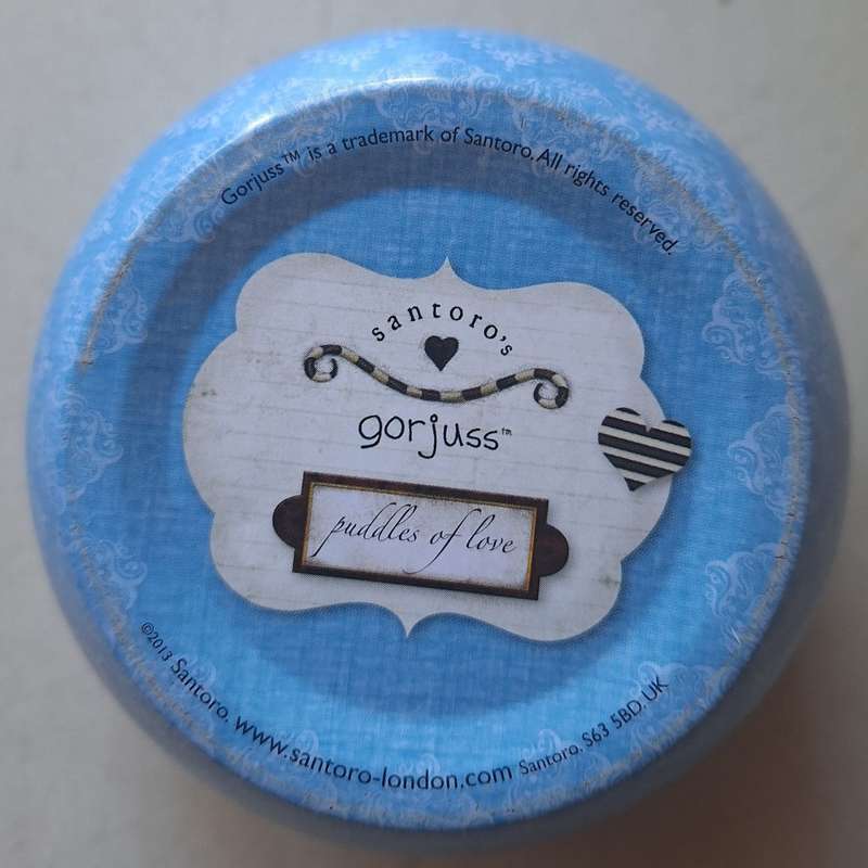 Santoro Gorjuss trinket tin metal
