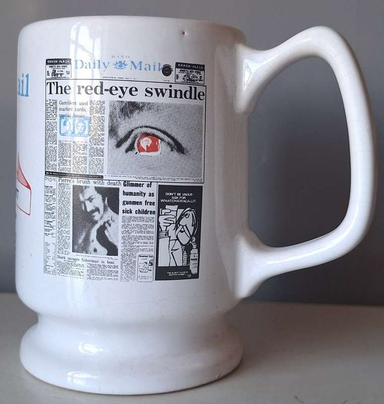 Rand Daily Mail 75th anniversary mug