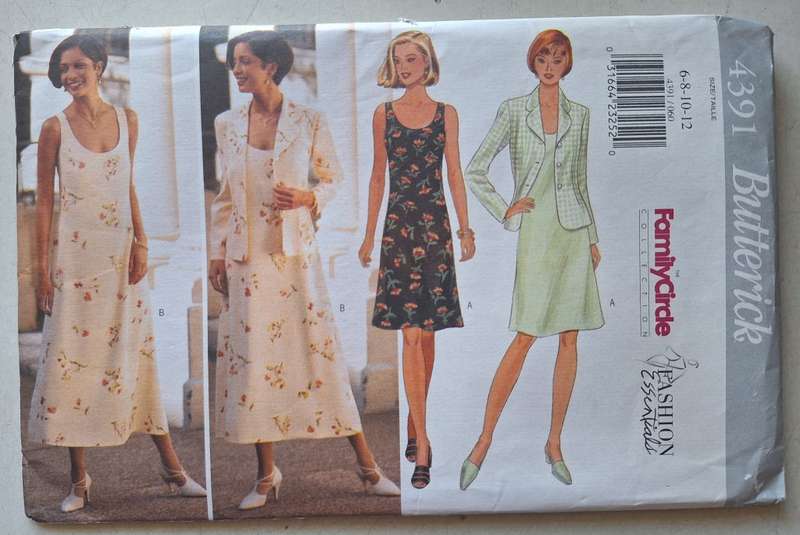 Butterick pattern #4391 Family circle collection