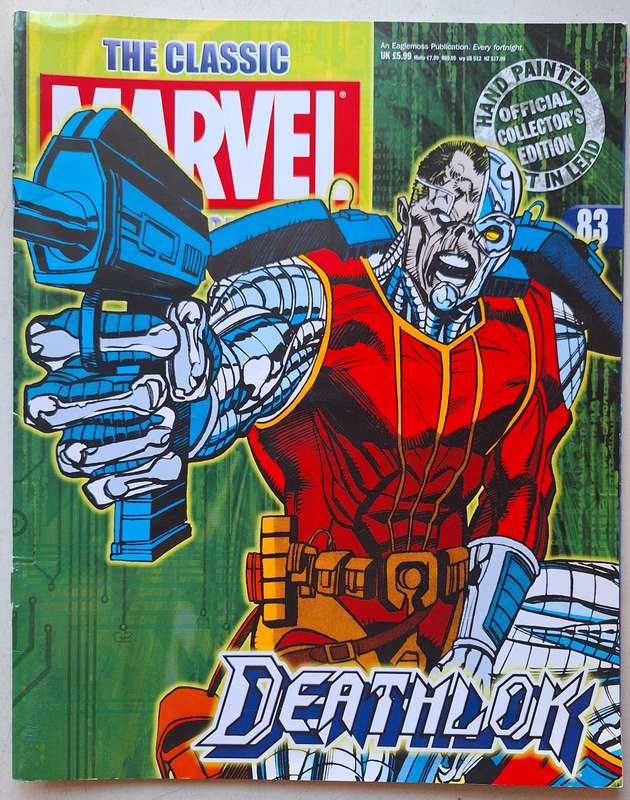 Marvel Figurine collection #83 Deathlok (magazine only)