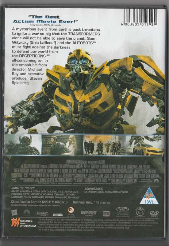Transformers: Dark of the Moon