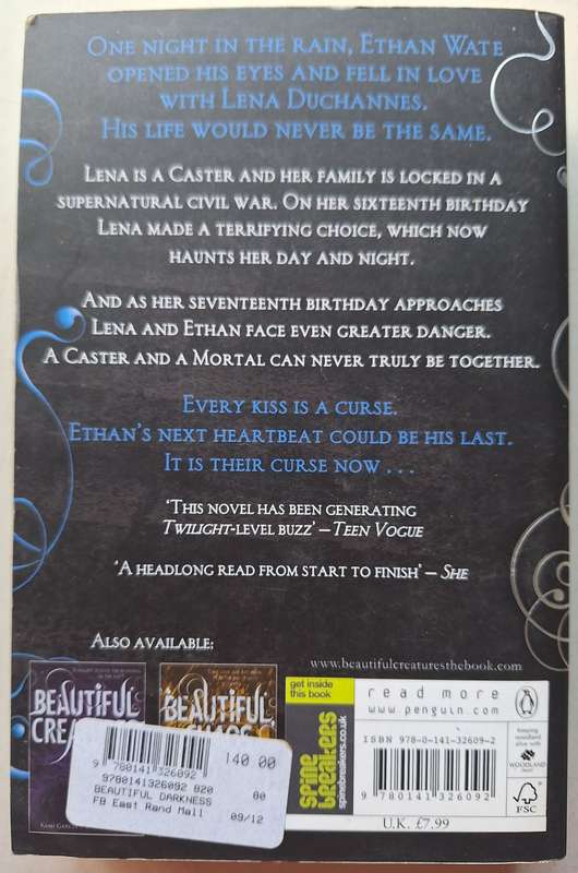 Beautiful Darkness by Kami Garcia & Margaret Stohl