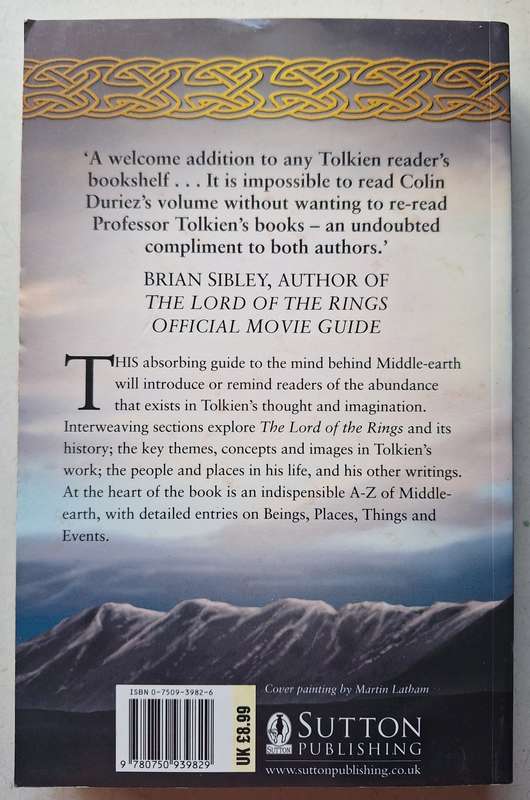 A Guide to Middle - Earth Colin Duriez
