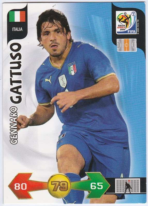 Panini FIFA World Cup 2010 / XL Adrenalyn - Italia - 10 Cards