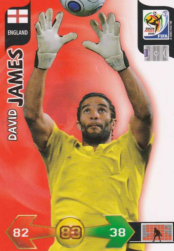 Panini FIFA World Cup 2010 / XL Adrenalyn - David James