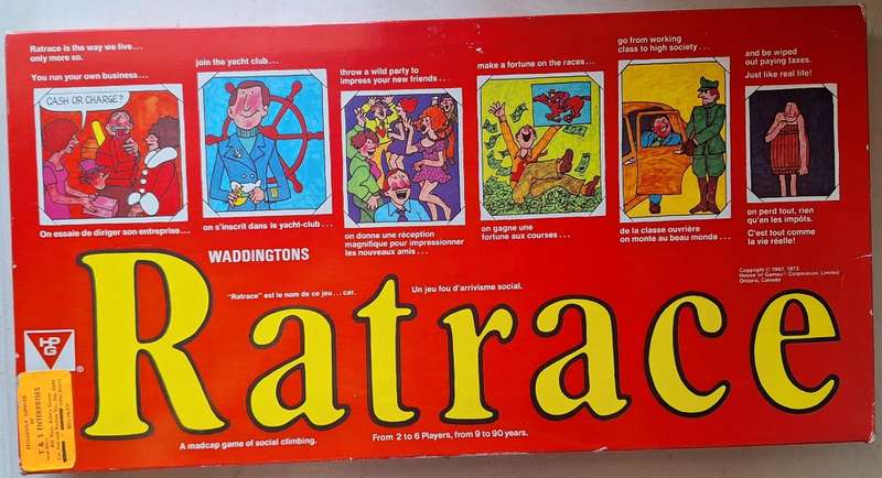 Ratrace board game