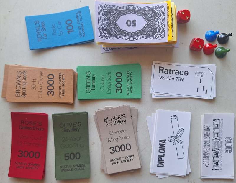 Ratrace board game