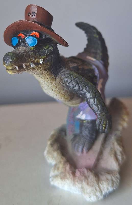 crocodile ornament made in Australia