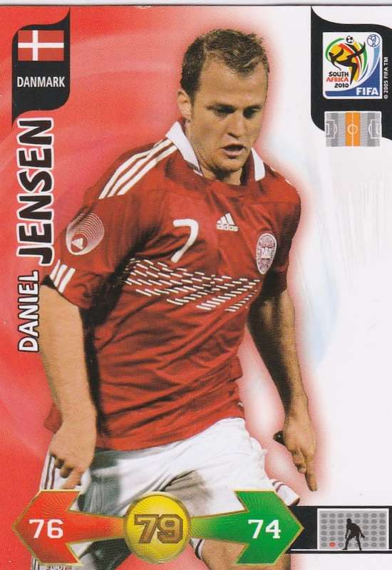 FIFA  2010 World Cup Adrenalyn XL - Daniel Jensen