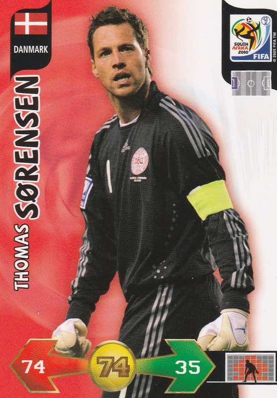 FIFA  2010 World Cup Adrenalyn XL - Danmark 5 cards