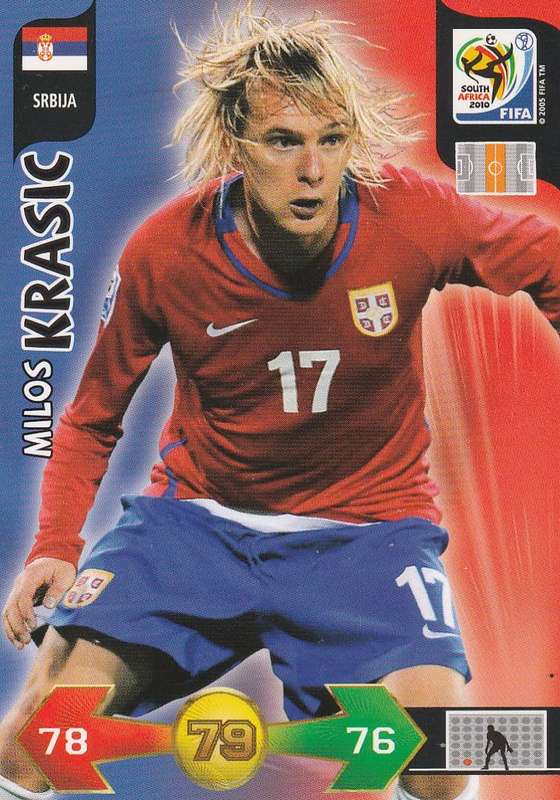 FIFA  2010 World Cup Adrenalyn XL - Srbija 7 cards