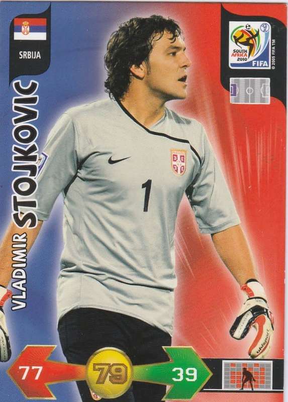 FIFA  2010 World Cup Adrenalyn XL - Srbija 7 cards