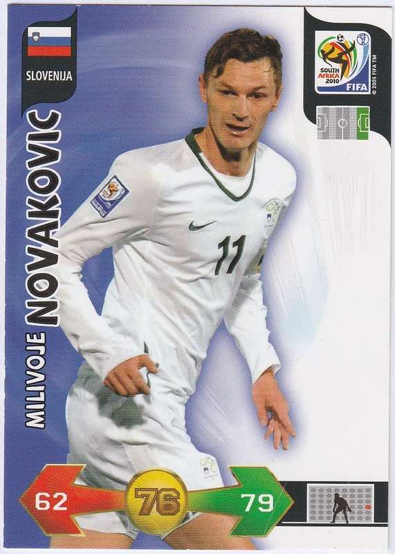FIFA  2010 World Cup Adrenalyn XL - Slovenija  3 cards