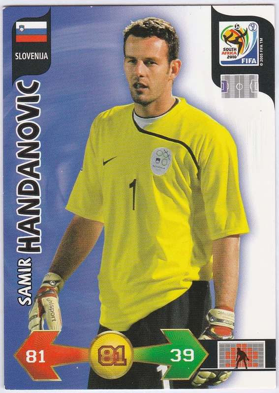 FIFA  2010 World Cup Adrenalyn XL - Slovenija  3 cards