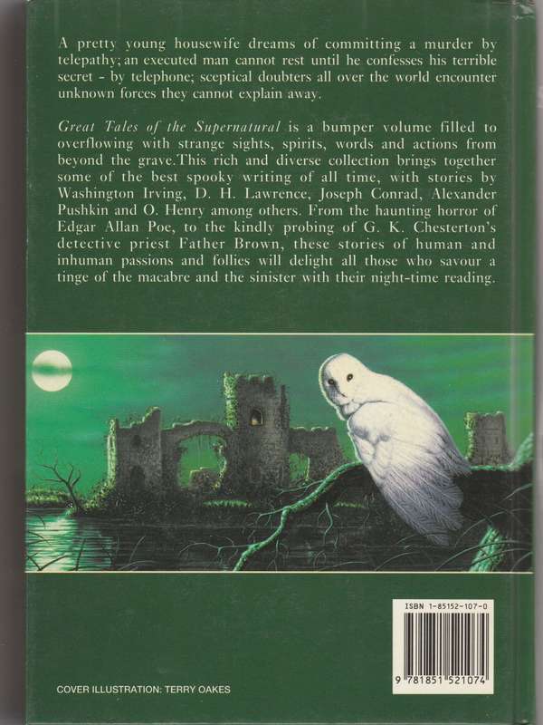 Great tales of the Supernatural