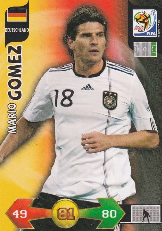 FIFA  2010 World Cup Adrenalyn XL - Germany 10 cards