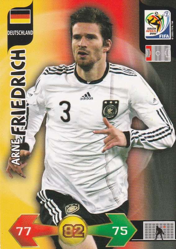 FIFA  2010 World Cup Adrenalyn XL - Arne Friedrich
