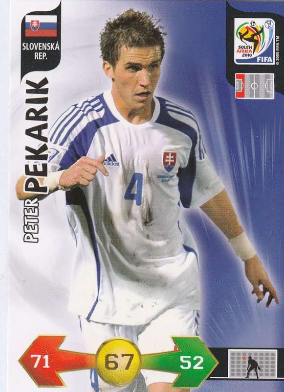 FIFA  2010 World Cup Adrenalyn XL - Slovenska rep. 5 Cards