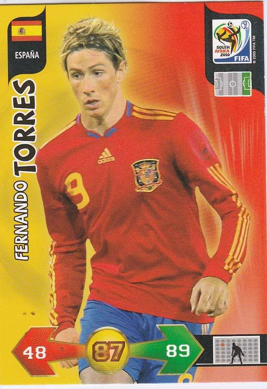 FIFA  2010 World Cup Adrenalyn XL - Spain 7 cards