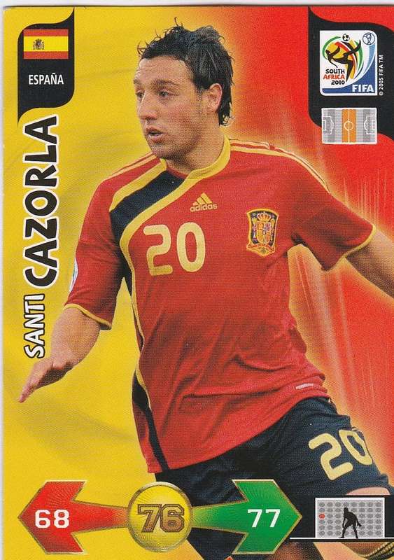 FIFA  2010 World Cup Adrenalyn XL - Spain 7 cards