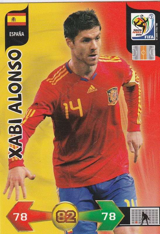 FIFA  2010 World Cup Adrenalyn XL - Xabi Alonso