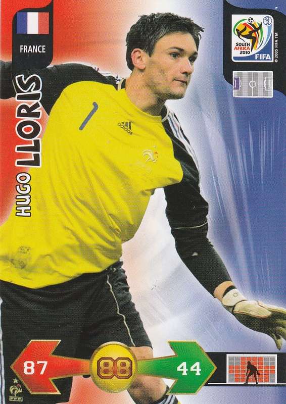 FIFA  2010 World Cup Adrenalyn XL - France 5 cards