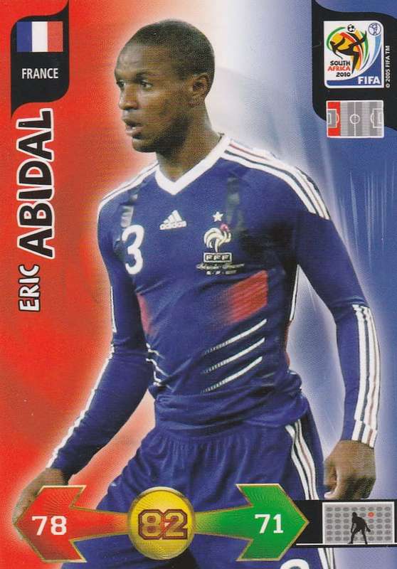 FIFA  2010 World Cup Adrenalyn XL - France 5 cards
